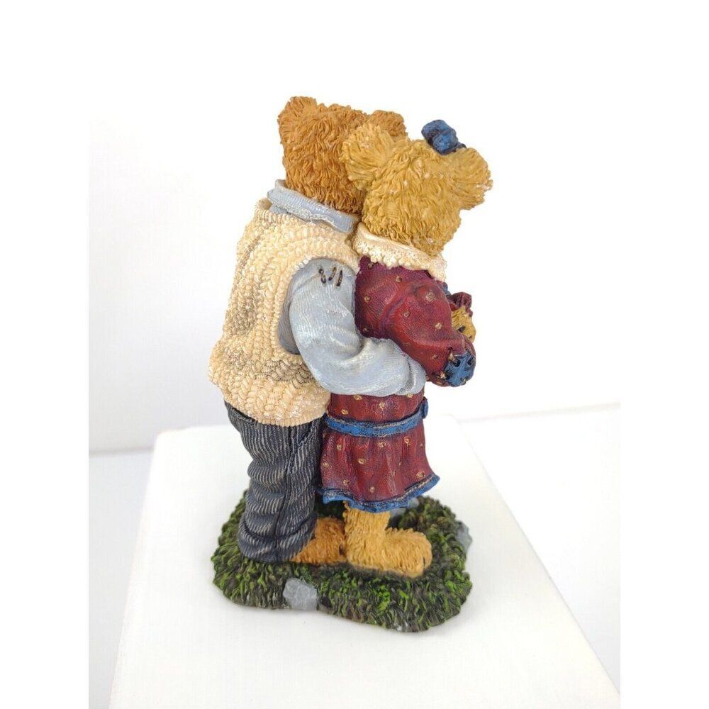 VTG Boyds Bear Bearstone Amy & Mark The Perfect Match Figurine 2277926 - Picture 3 of 10